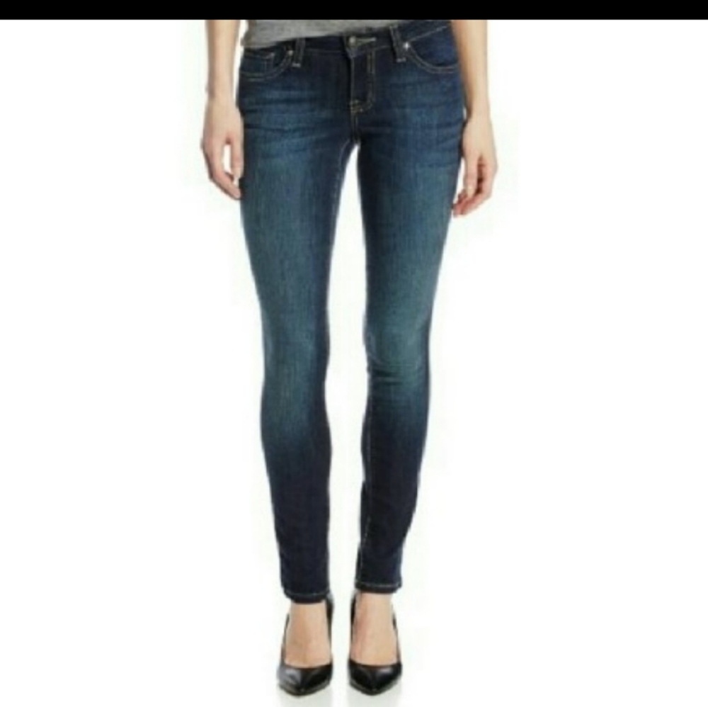Jessica Simpson Forever Skinny Blue Jeans Sz 25